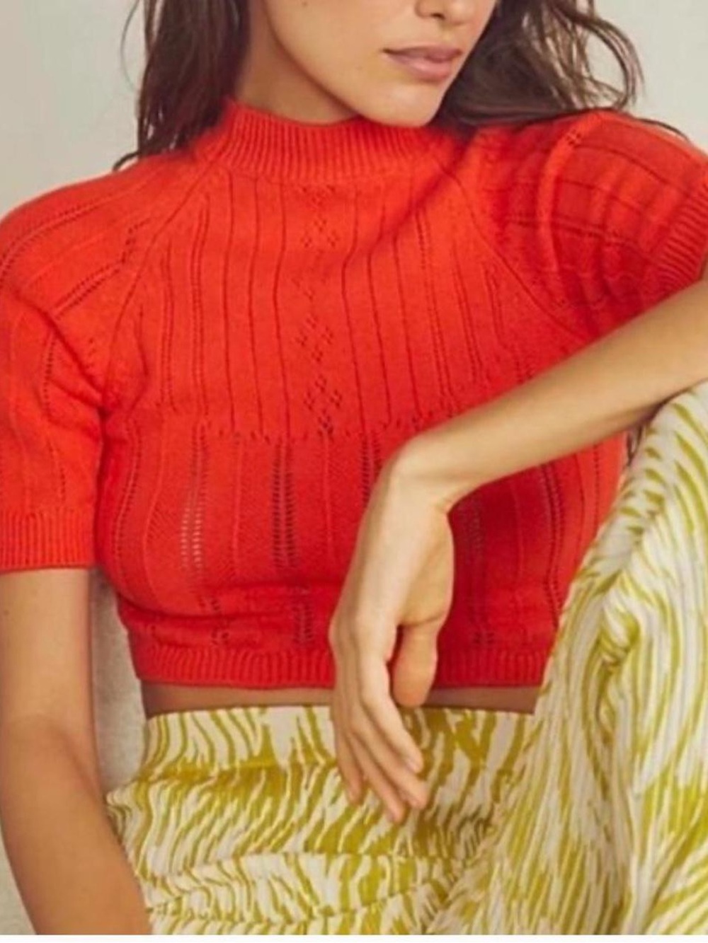 🧡 Intimately Free People Romy Swit Crop Sweater 🧡